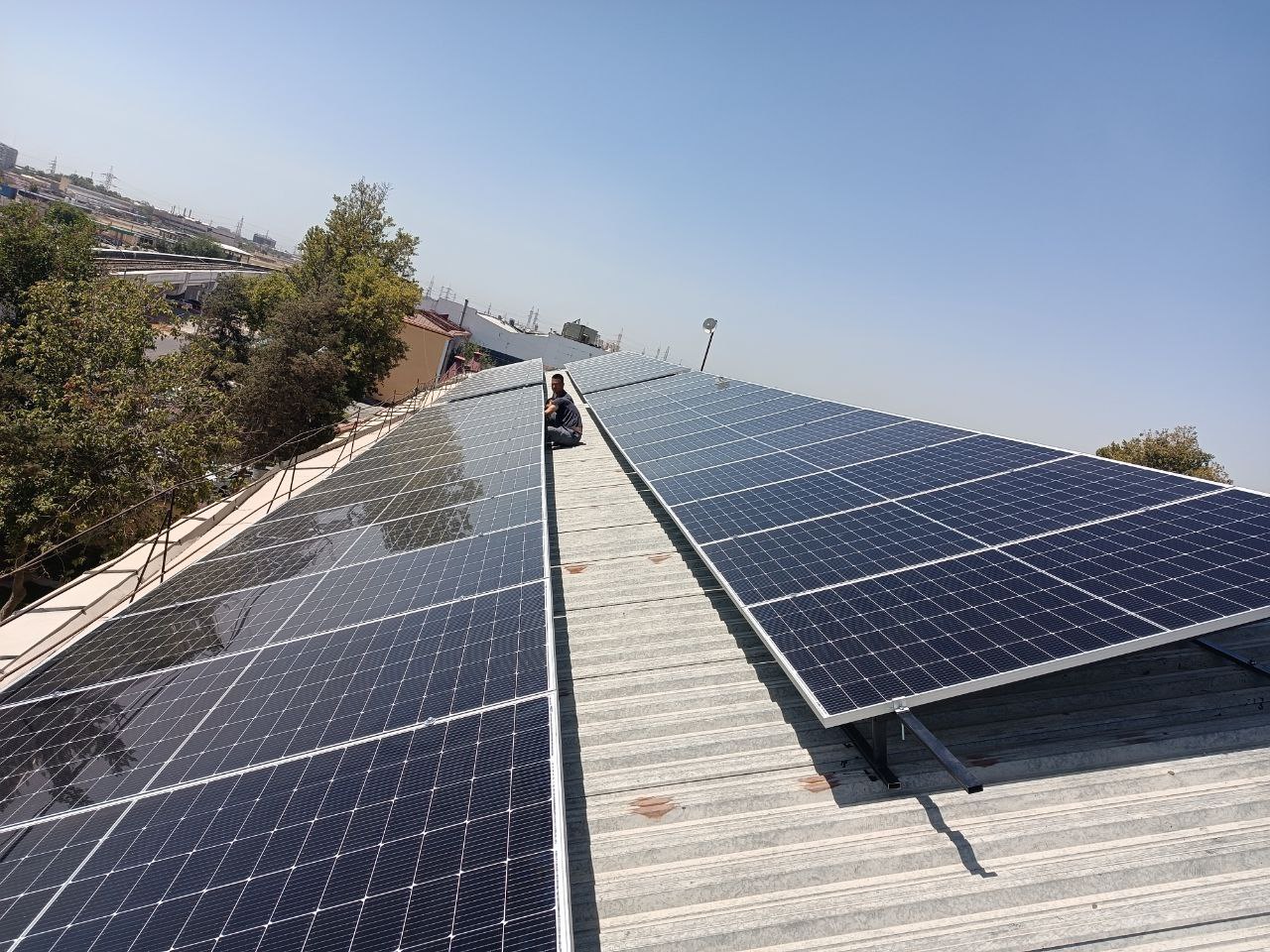 Солнечные батареи в Узбекистане установка монтаж изготовление A.r.t Solar 1 Кв